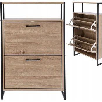 Botník Botník Jumi 64 x 102 x 24 cm černá