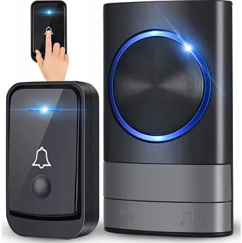 Domovní zvonek Bezdrátový zvonek RETOO s dosahem 200 m a hlasitostí 110 dB