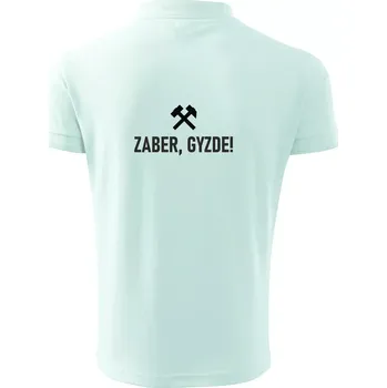 Pánská košile ZABER, GYZDE! - Polokošile pánská Pique Polo 203 - 2XL ( Frost )