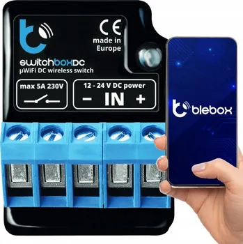 IP kamera Regulátor Blebox SwitchBoxDC 12–24 V DC
