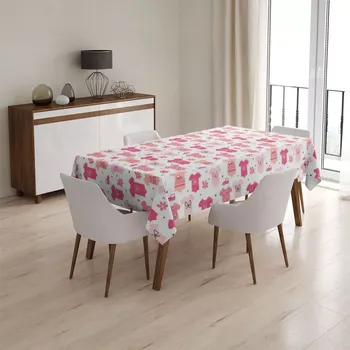 ubrus Sablio Ubrus Růžové oblečky - 130x170 cm