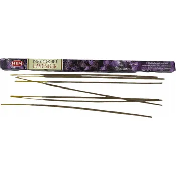 Vonná tyčinka Indické vonné tyčinky LEVANDULE LAVENDER 8ks HEM