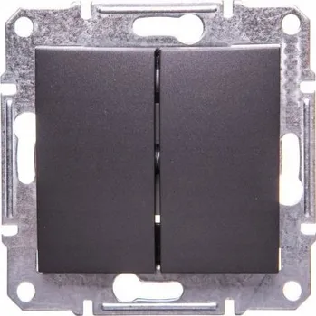 vypínač Schneider Electric Sedna, spínač svítidla IP44, grafit, SDN0300470