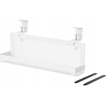 IKEA FORSASONG Police na kabely, bílá, 38 cm