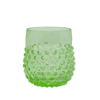 Sklenice Sklenice 0,2l - Hobnail – Ananas – uranová zeleň | 101068