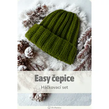 Čepice Ve Vatičce Set easy čepice - Zelená