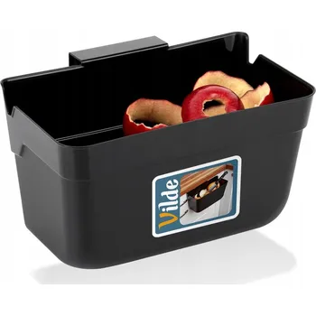 Odpadkový koš Malý ODPADKOVÝ KOŠ na slupky, zbytky z kuchyně, na dveře skříňky, do zásuvky, pod linku