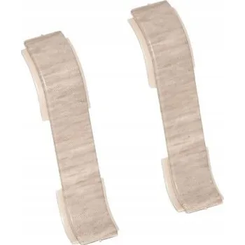 soklová lišta Spojka Cezar hliníková 10 x 10, délka 10 cm, Dub Belfast