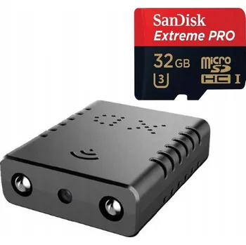 IP kamera Mini Wi-Fi kamera Full HD s detekcí pohybu a nočním nahráváním