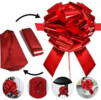 Obraz Dekorace na auto - květiny červené