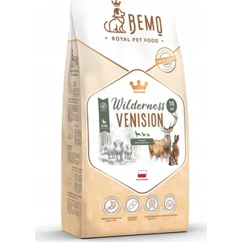 Krmivo pro psa BEMO - Wilderness - Divoká zvěř: Divočák, Jelen, Zajíc - S/M - 10 kg - Suché Krmivo pro psy