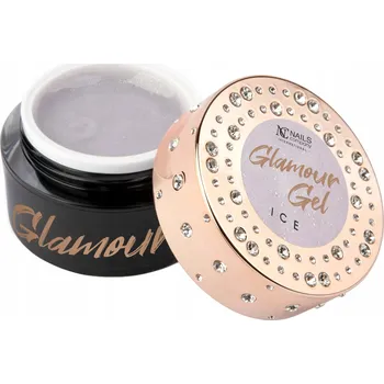 Lak na nehty Glamour Gel Ice s třpytkami Nails Company 15 g