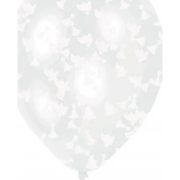 Balónek Balónek průhledný klasický 6 ks