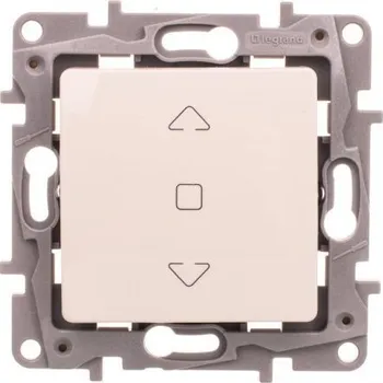 vypínač Přímý spínač pro ovládání rolet Klasik Legrand 764611 krémový