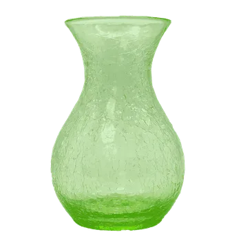 Váza Váza 25cm - Krakle - uranová zeleň | 101368