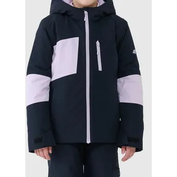 Dívčí lyžařská bunda 4F velikost 134 deep black