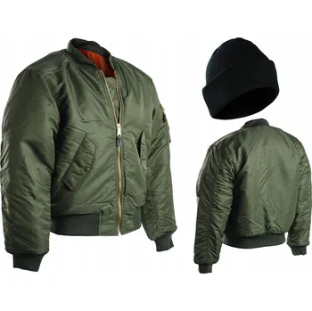 Pánská bunda MIL-TEC Bunda MA-1® BASIC Olive Vyberte velikost: 5XL