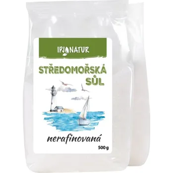 Kuchyňská sůl IPJ NATUR s.r.o. Sůl mořská nerafinovaná 500g IPJ NATUR 4904