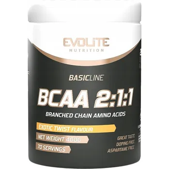 Aminokyselina BCAA 2:1:1 prášek Evolite Nutrition 400 g citronová příchuť