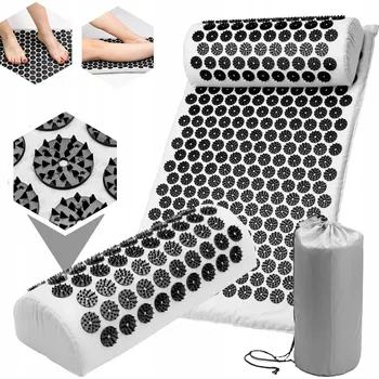 Masáž Akupresurní podložka INZENI Basic s hroty + polštář pro masáž páteře