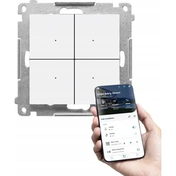 IP kamera Simon 55 GO Ovladač CONTROL WIFI Bílý MAT