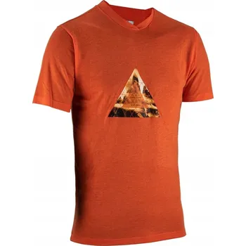 cyklistický dres LEATT CYKLISTICKÝ DRES MTB ALLMTN 2.0 JERSEY FLAME ORANŽOVÝ, VELIKOST M