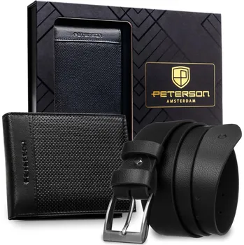 Peněženka Dárková sada Peterson PTN SET N992-DOT 115 cm