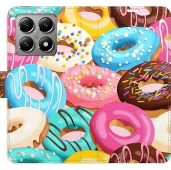 Pouzdro na mobilní telefon Flipové pouzdro iSaprio - Donuts Pattern 02 - Xiaomi 14T Pro