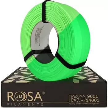 Filament ROSA PLA ReFill Neon. Zelená Svítí ve tmě