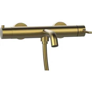 Vodovodní baterie Sapho ICONIC nástěnná vanová baterie, zlato mat - AF010GB