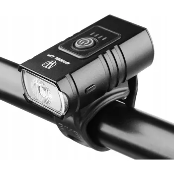 Cyklosvítilna LED světlo na kolo 1000 lm USB přední hliníkové