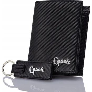 Peněženka Gracio peněženka z pravé kůže černá - muž