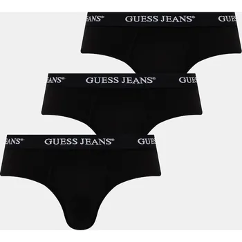 Boxerky Spodní prádlo Guess Jeans 3-pack M4BZ43.K6YW1 černá 99X, vel. L