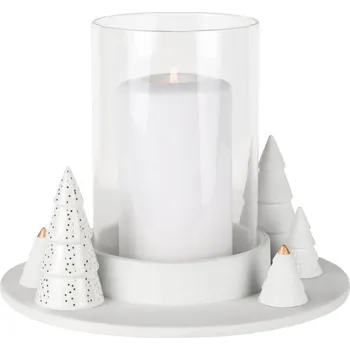 Svícen Räder Svícen TANNEN z porcelánu a skla