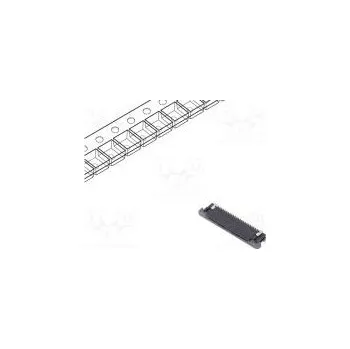 Elektrický konektor Konektor FFC/FPC vodorovné PIN 24 horní kontakty,ZIF SMT SFV