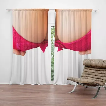 Závěs Sablio Závěs Ňadra: 2ks 140x250cm