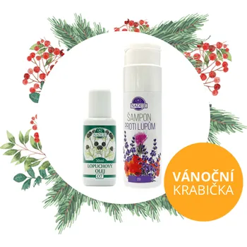 Dárková krabička Naděje - Vánoční krabička - Kosmetická krabička pro pokožku a vlasy č.2 VB22 300 ml