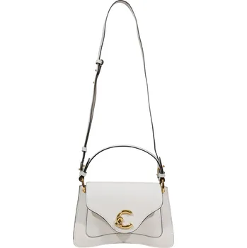 Kabelka Coccinelle kožená kabelka COCCINELLE bílá 3498009