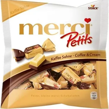 Čokoláda Storck Merci Petits Kaffee Sahne 125g