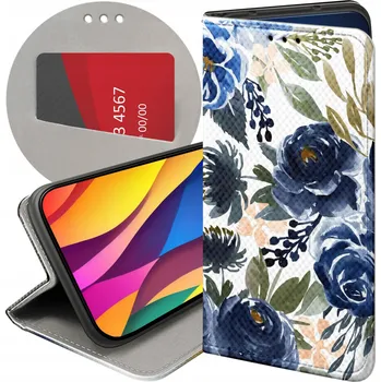 Pouzdro na mobilní telefon Flipové pouzdro Hello Case pro Samsung Galaxy M35 5G modré