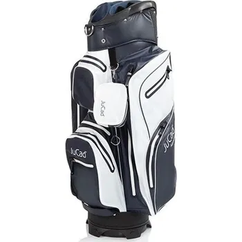 Golfový bag JuCad JuCad Aquastop Cart Bag WHITE/BLUE