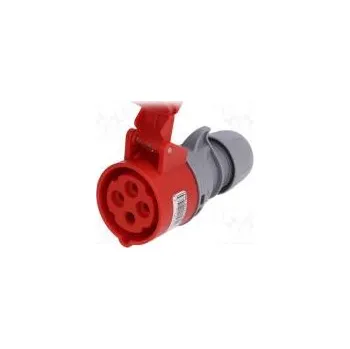Elektrická zásuvka Konektor napájecí AC třífázové zásuvka zásuvka 16A 400VAC