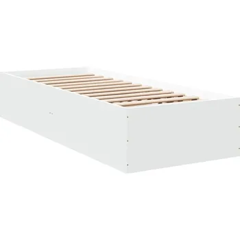 Postel Jednolůžková dřevěná postel VidaXL 90x220 cm, vícebarevná