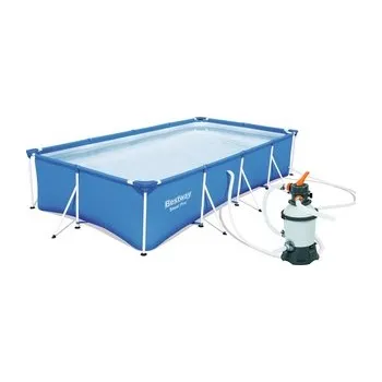 Bazén Bazén Bestway s konstrukcí 4,00 x 2,11 x 0,81 m písková filtrace 2m3/hod
