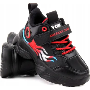 Chlapecká obuv American Club sportovní boty eko kůže vícebarevné, velikost 28