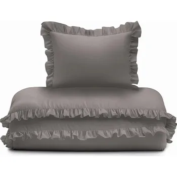 Povlečení Sada povlečení Detexpol 100 x 135 cm šedá