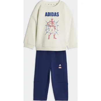 Dětská tepláková souprava adidas MRVL JZ3551 béžová 01X, vel. 98