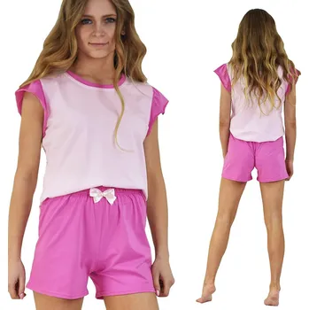 Dámské pyžamo České bavlněné dámské pyžamo letní lehké S