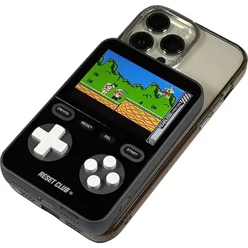 Powerbanka Powerbanka s integrovanou herní konzolí Reset Club Powerbank Gaming 7,5 × 2 × 11,5 cm RESET.PBANK.BLK.001 černá 99X