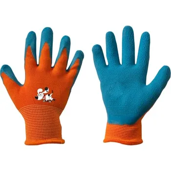 Pracovní rukavice Dětské latexové ochranné rukavice Bradas ORANGE, vel. 6